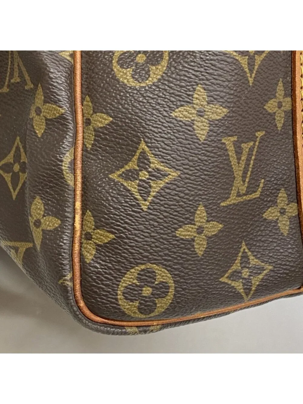 Louis Vuitton Boston Bag Monogram Keepall Bandouliere 45 Brown